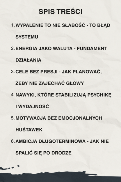 AMBICJA BEZ WYPALENIA